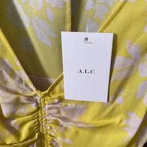 A.L.C. Yellow dress size 2